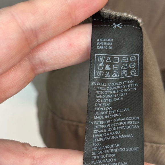 Love 21 Gray Utility Jacket with Unique Design - Picture 9 of 10